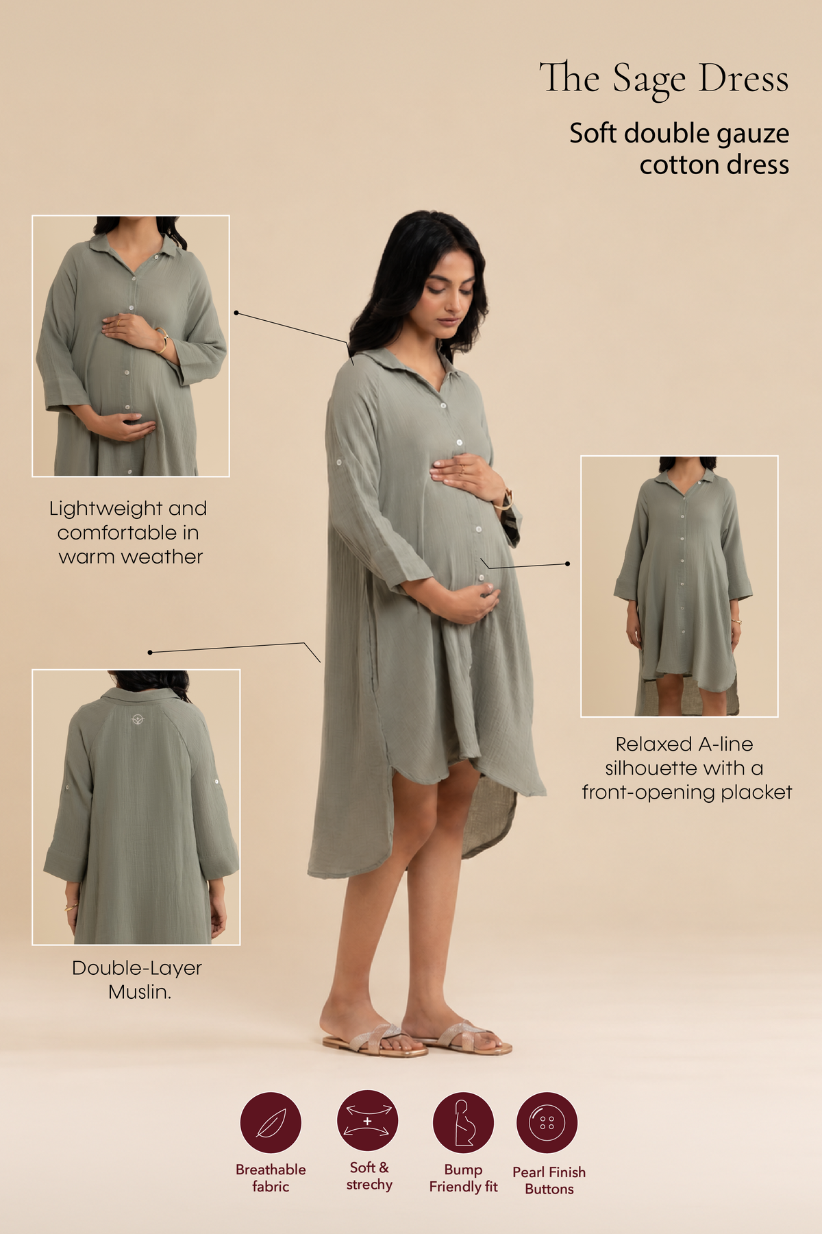The Sage Dress